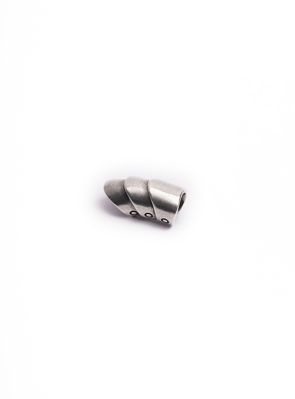 Silver Croissant Cuff