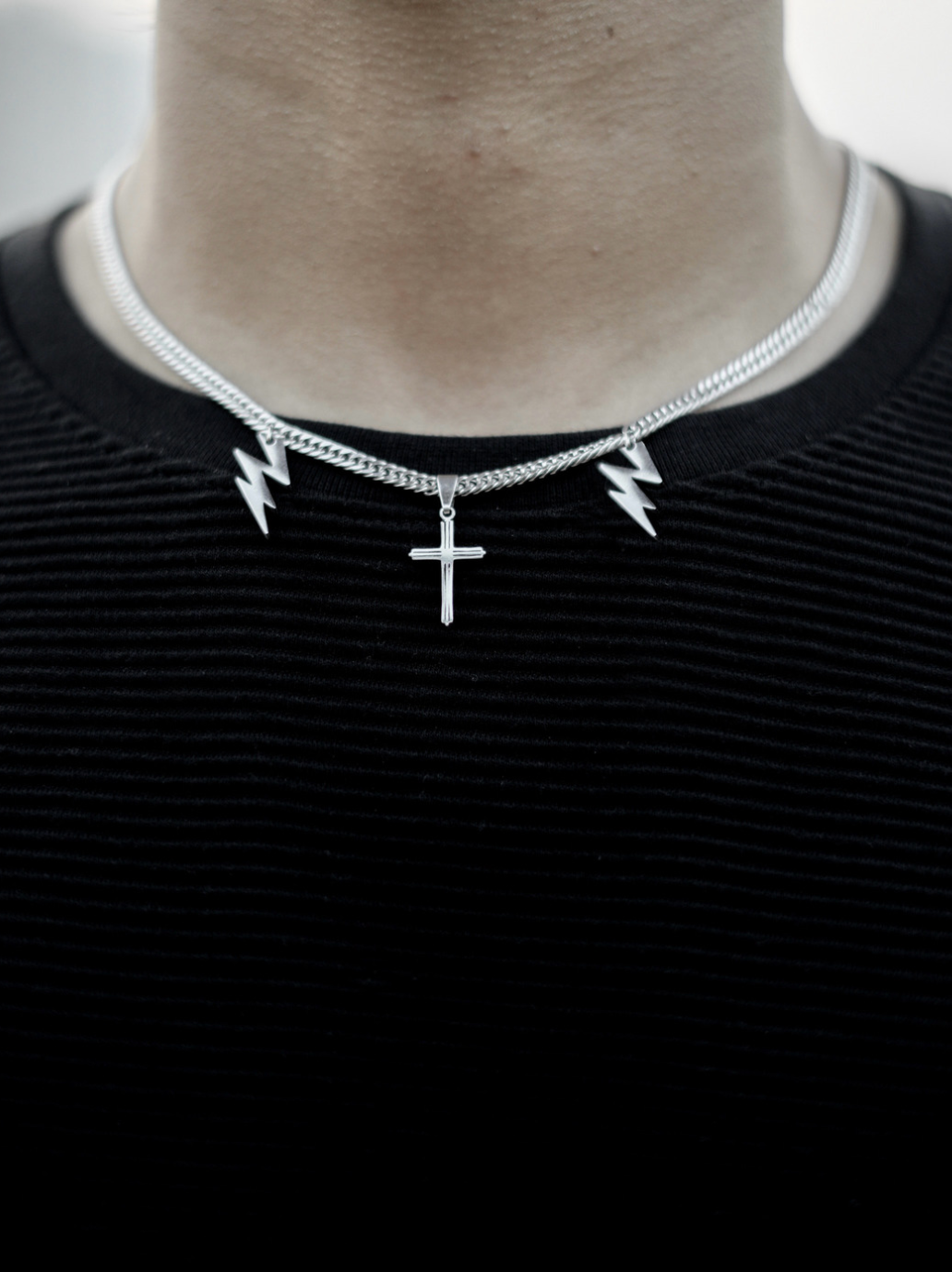 The weeknd cross necklace discount
