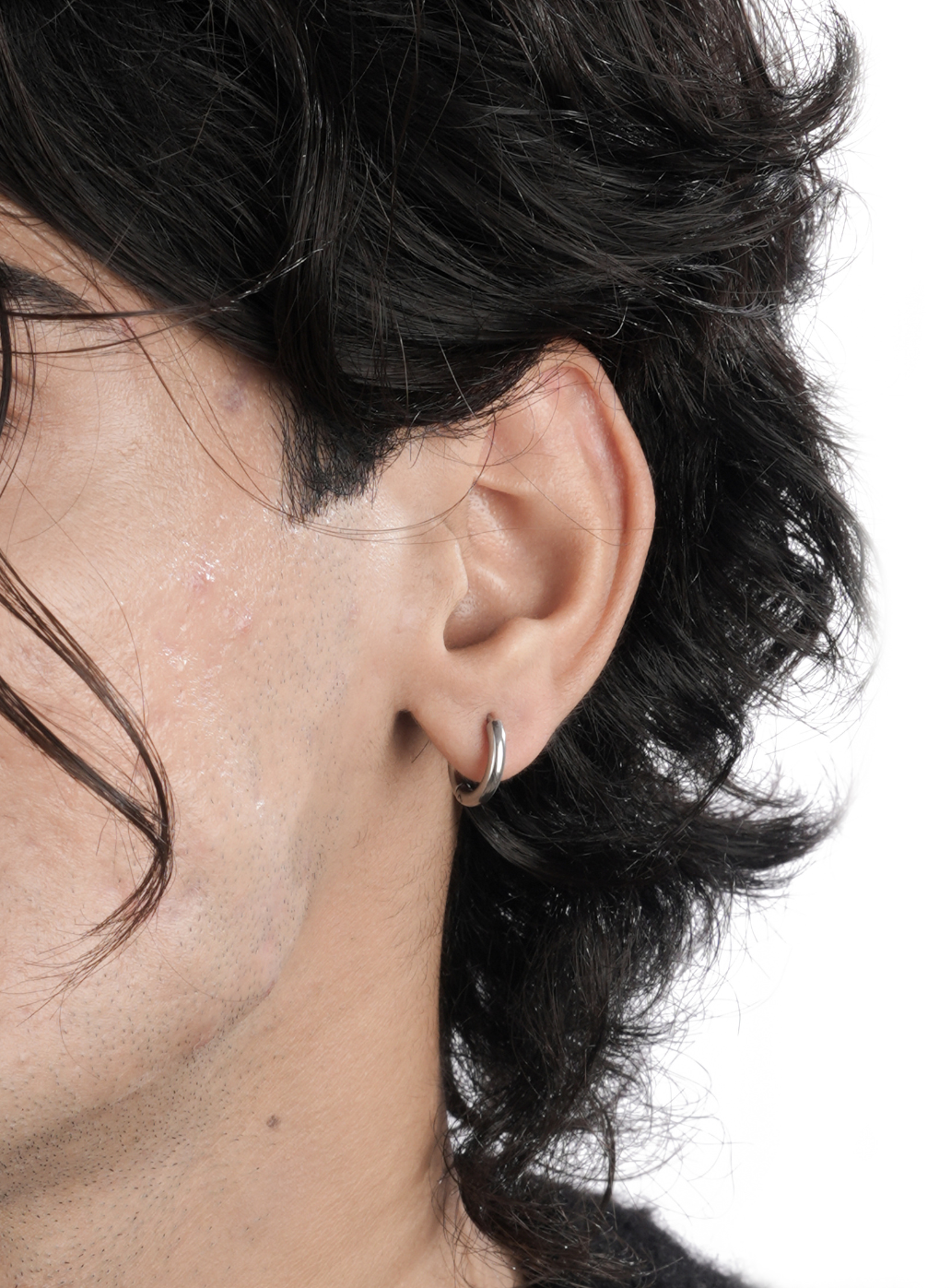 Pierced Hoop (Pair) - 15 mm