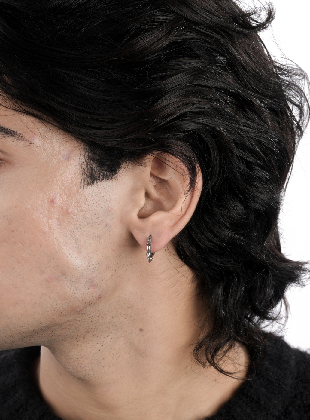Gothic Punk Earring - Pierced - Double Trouble