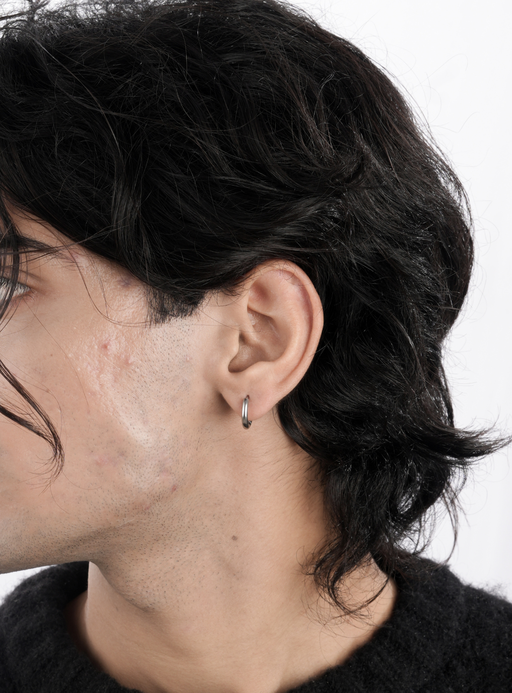 Pierced Hoop (Pair) - 15 mm