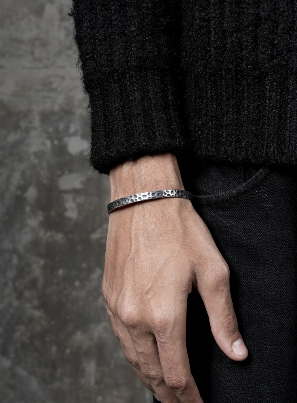 Hammered Cuff
