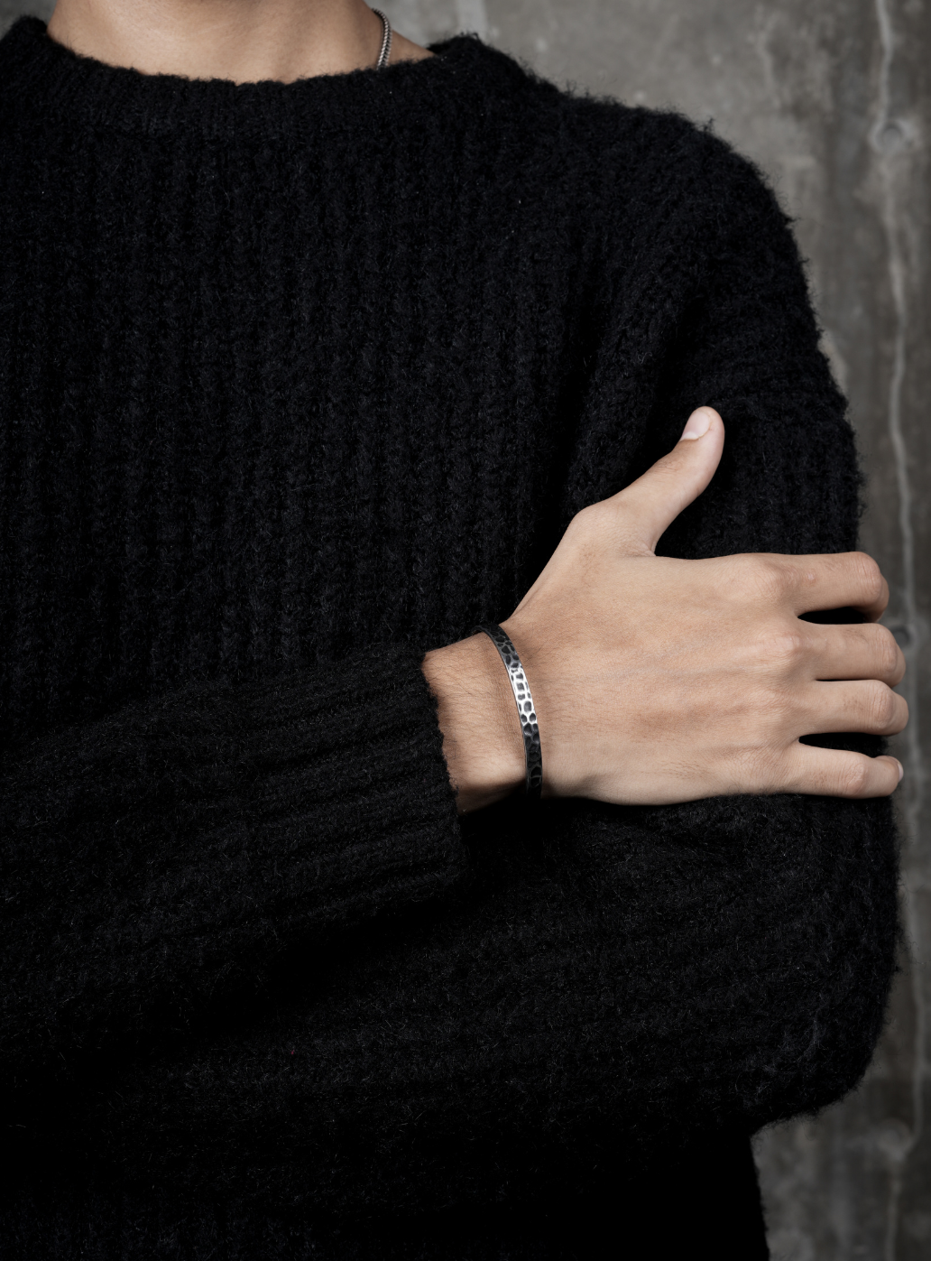Hammered Cuff