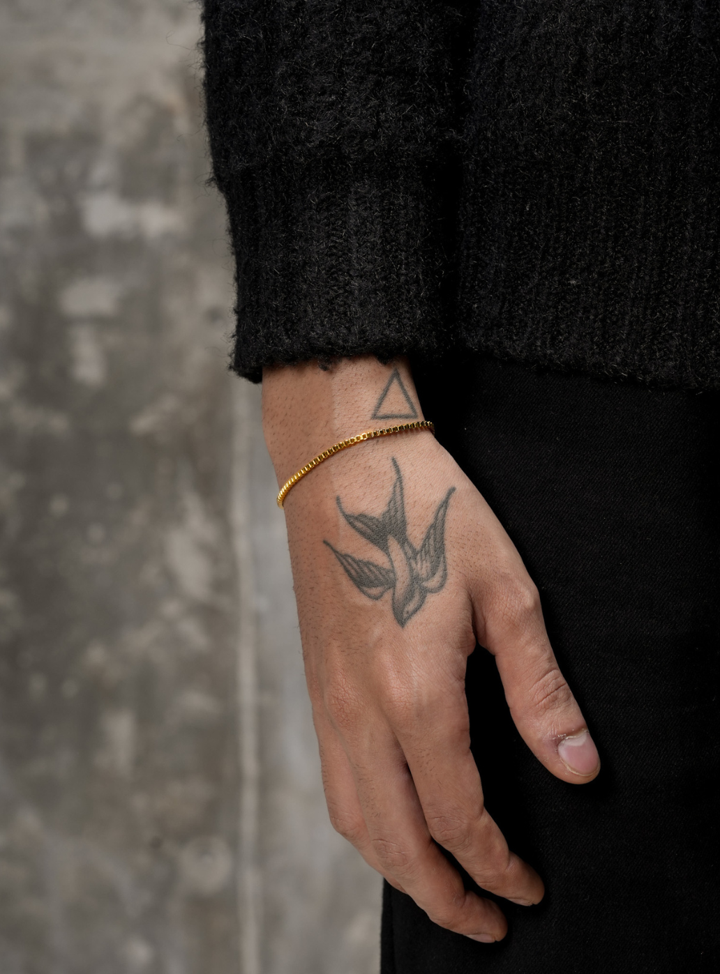 Cube Bracelet (Golden)