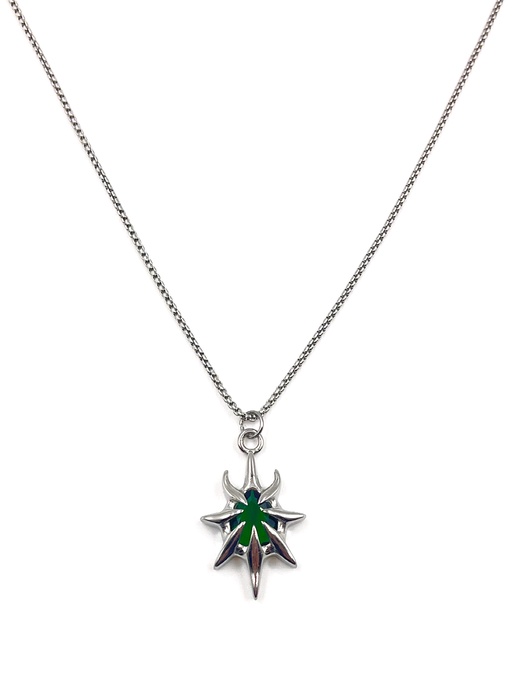 Green Goth Necklace