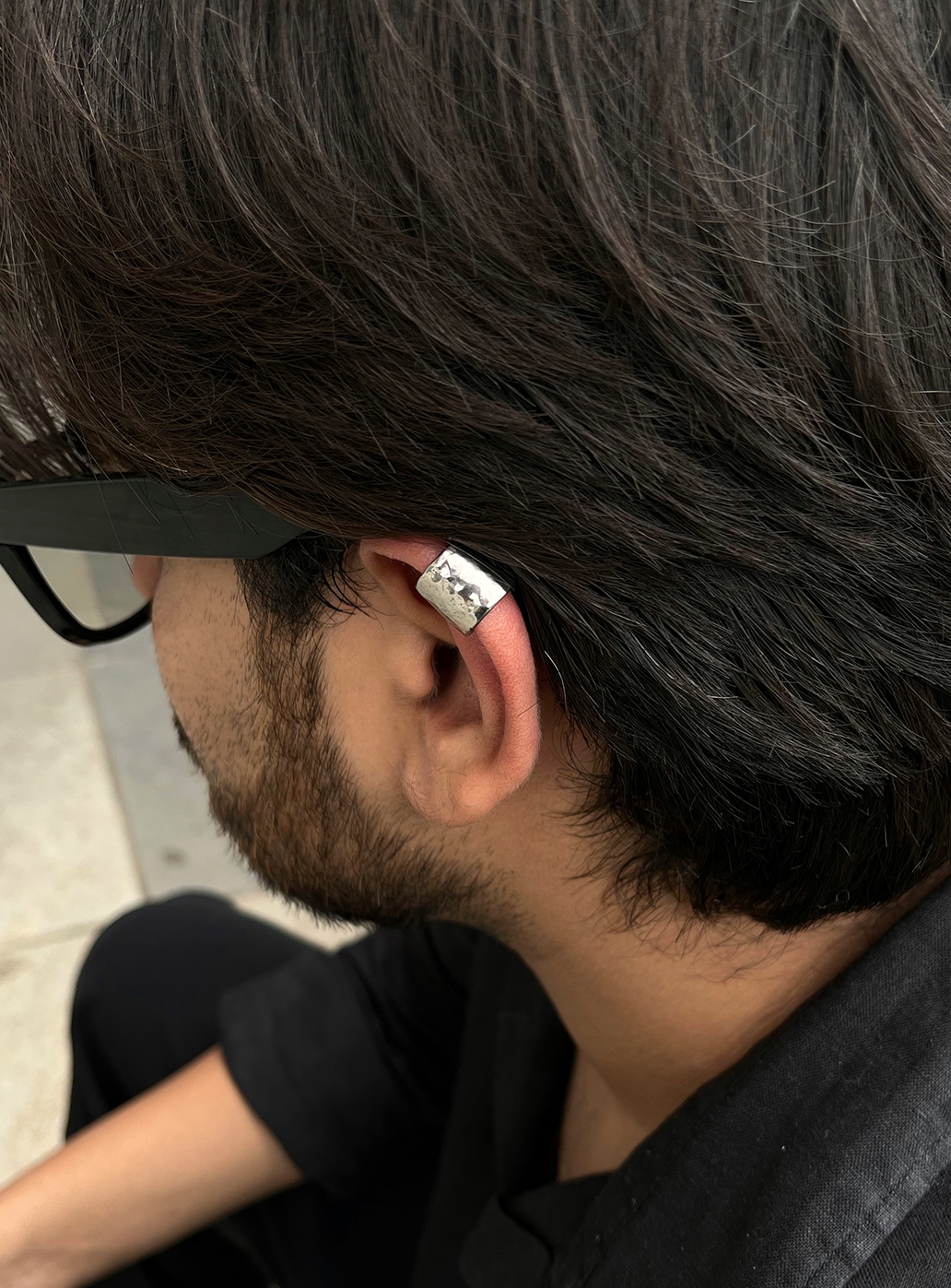 Hammered Ear-cuff