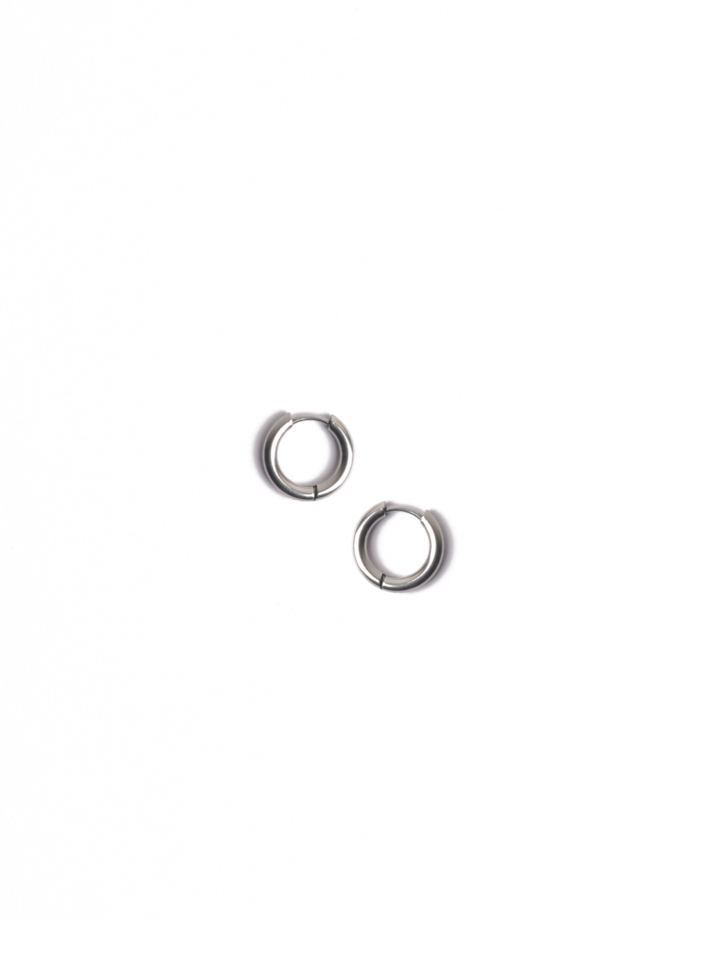 Pierced Hoop (Pair) - 11 mm