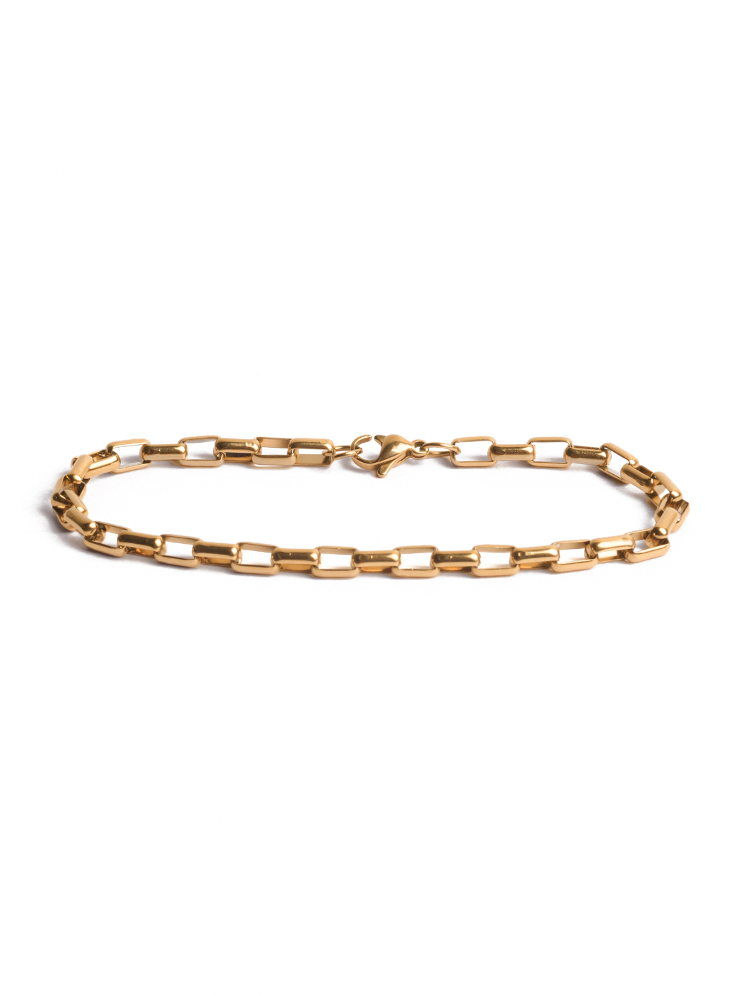 Block Chain Bracelet (Golden)