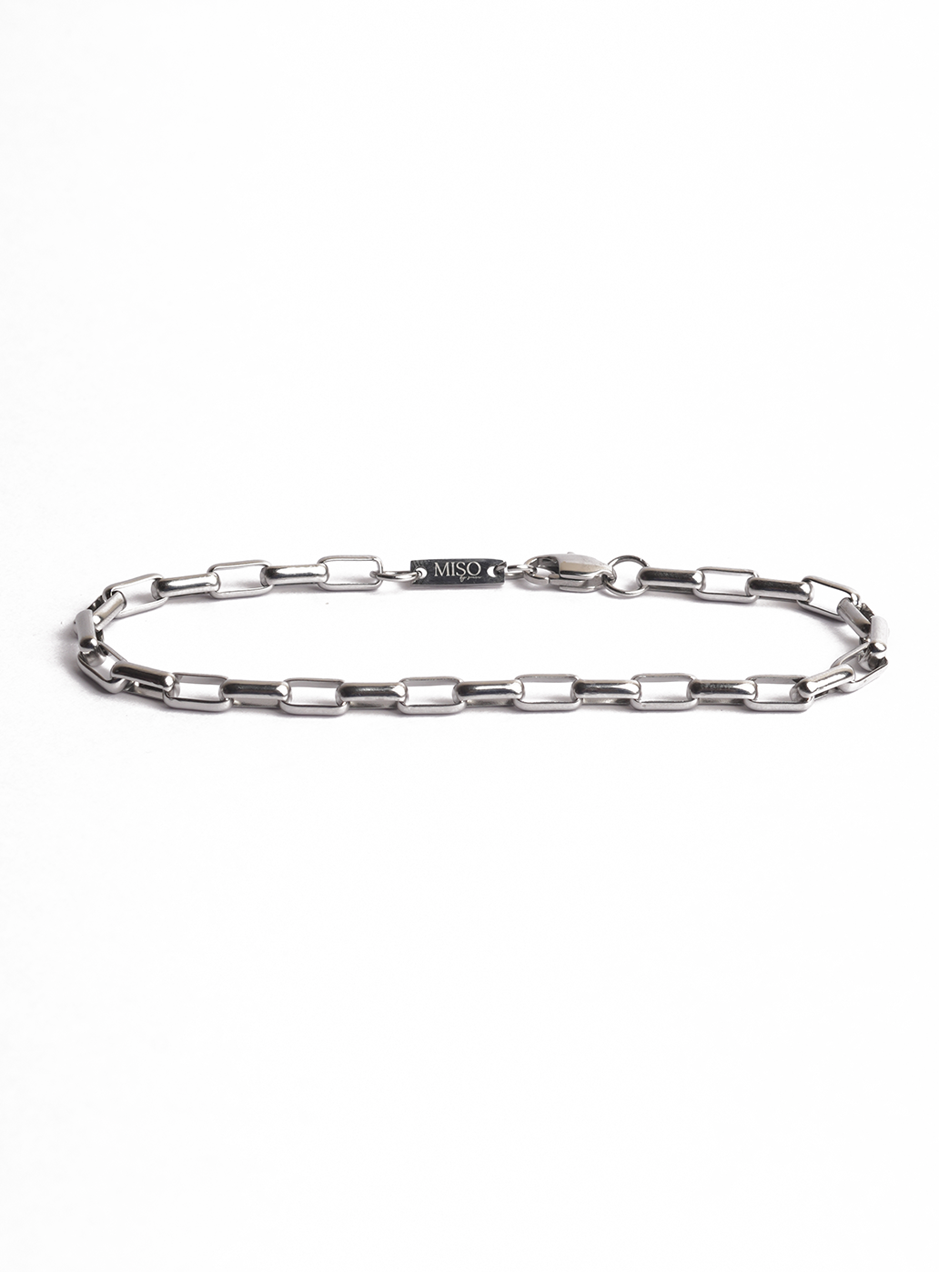 Block Chain Bracelet (Silver)