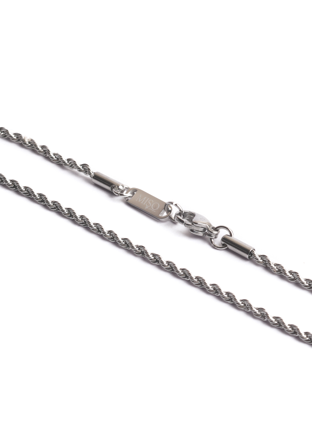 Micro Rope Bracelet (Silver)