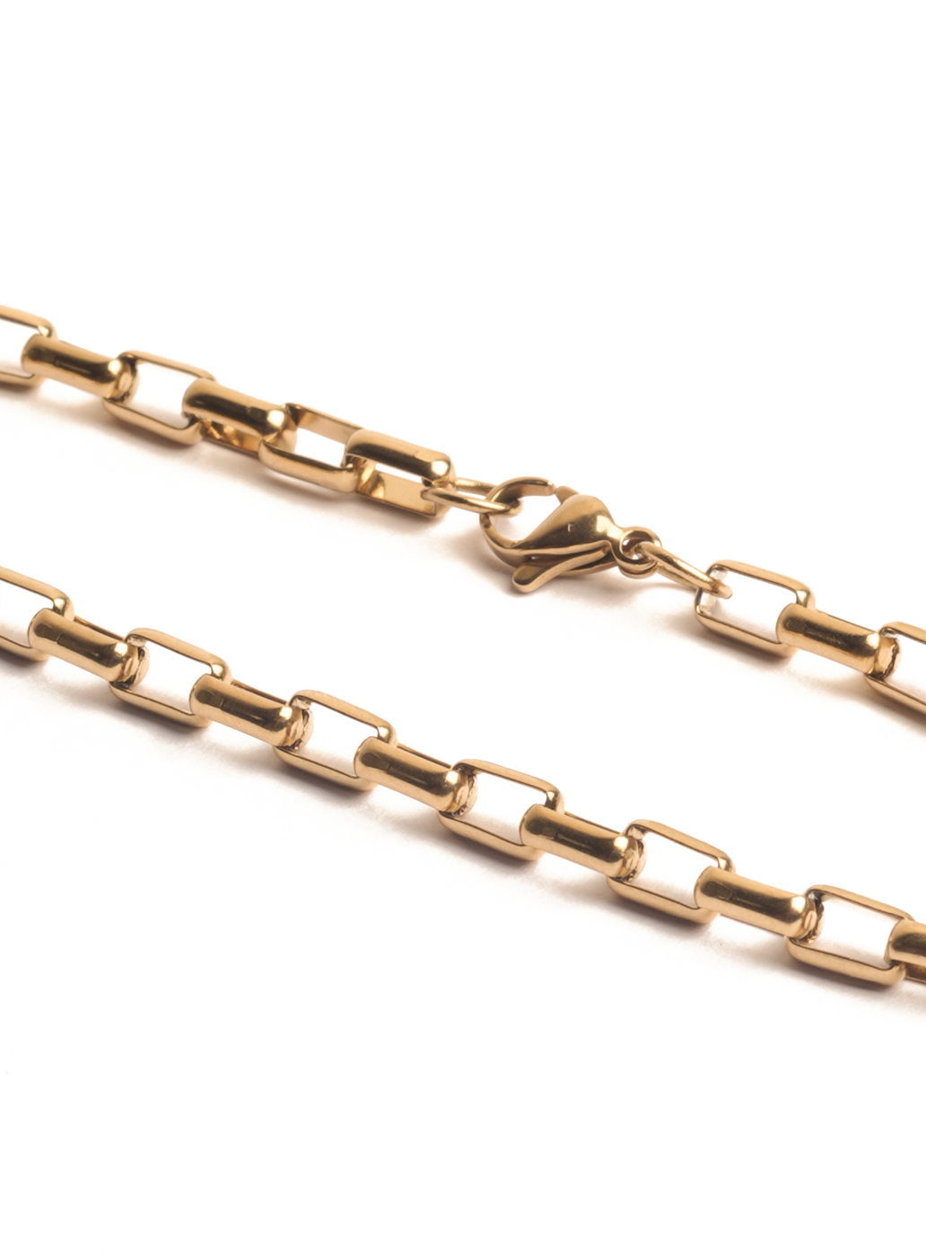 Block Chain Bracelet Golden (RAKHI SPECIAL)