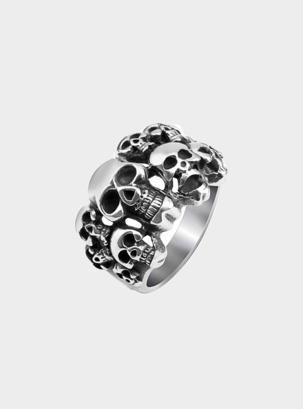 Skull Heads Ring