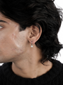 Freshwater Pearl Hoop (Sterling Silver)
