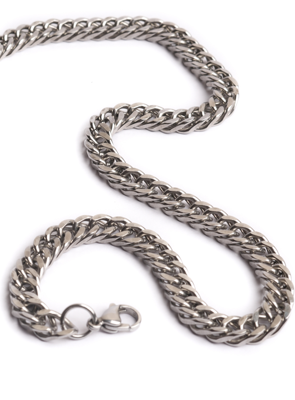 Silver Cuban link Chain