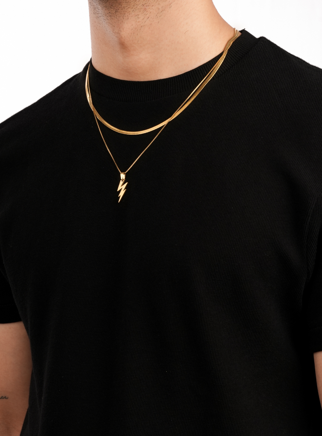 Flash Layer Necklace (Golden)