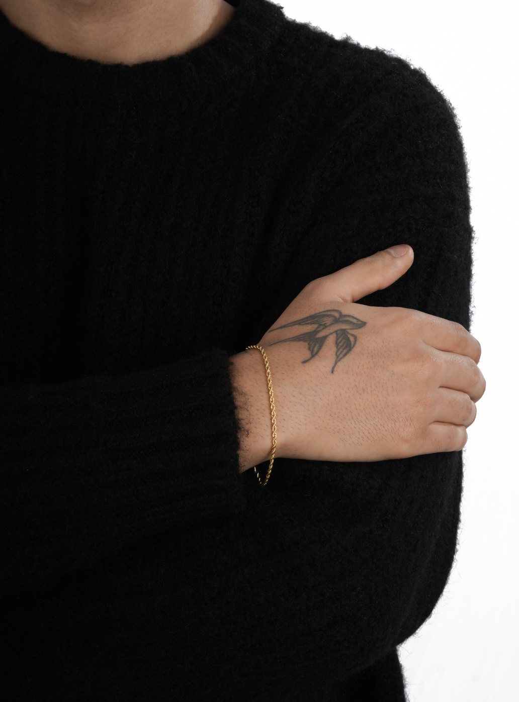 Micro Rope Bracelet (Golden)