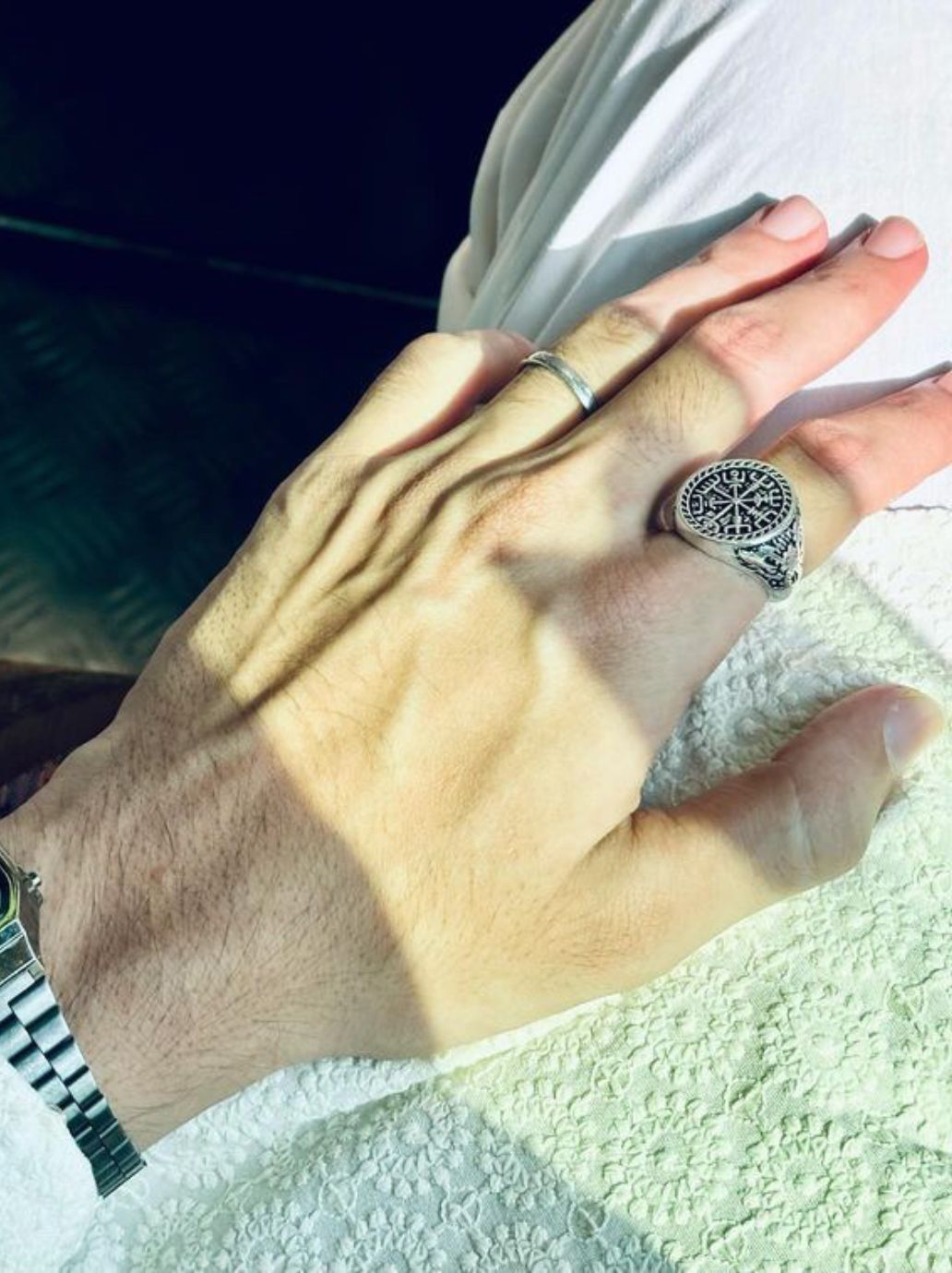 Viking Vegvisir Ring