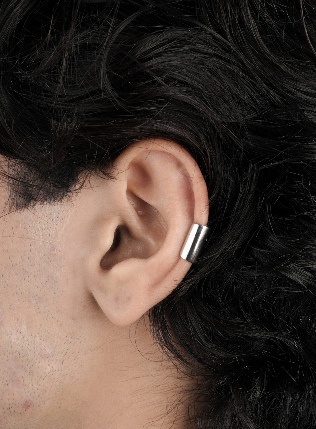 Ear Cuff - Silver Ear Stack
