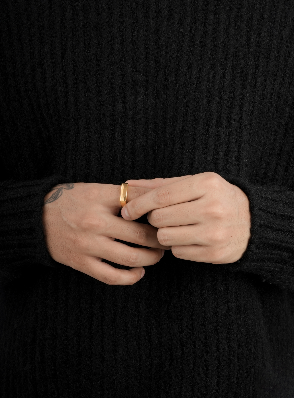 Golden Signet Ring