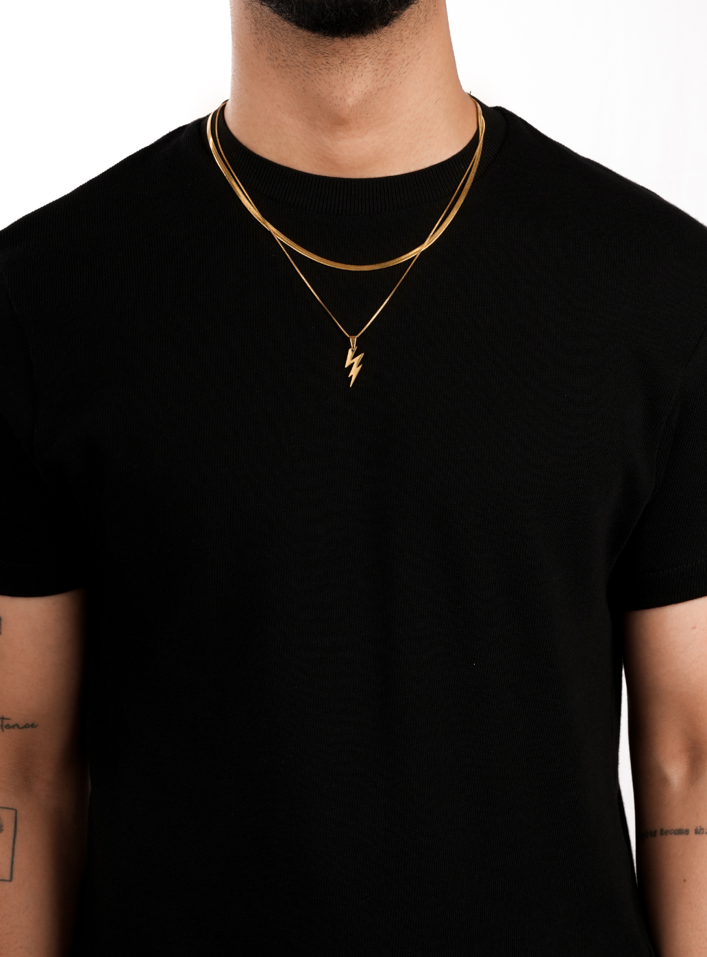 Flash Layer Necklace (Golden)