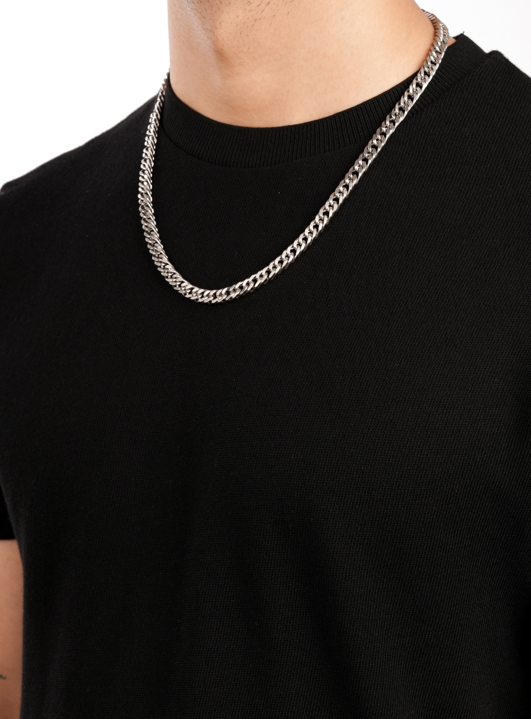 Silver Cuban link Chain