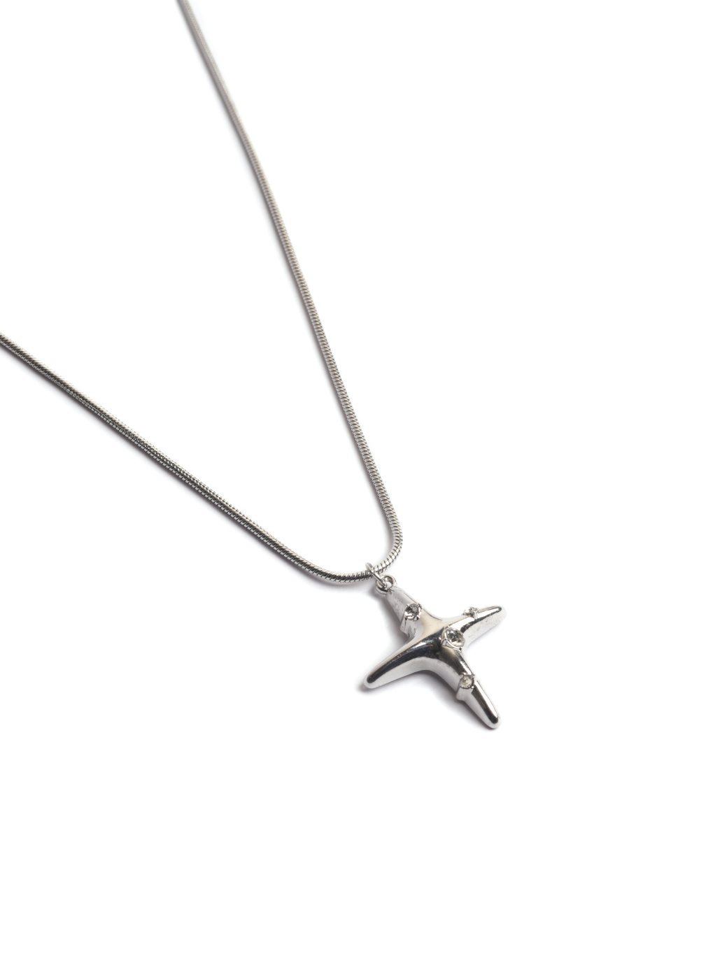 Star Point Pendant with Chain