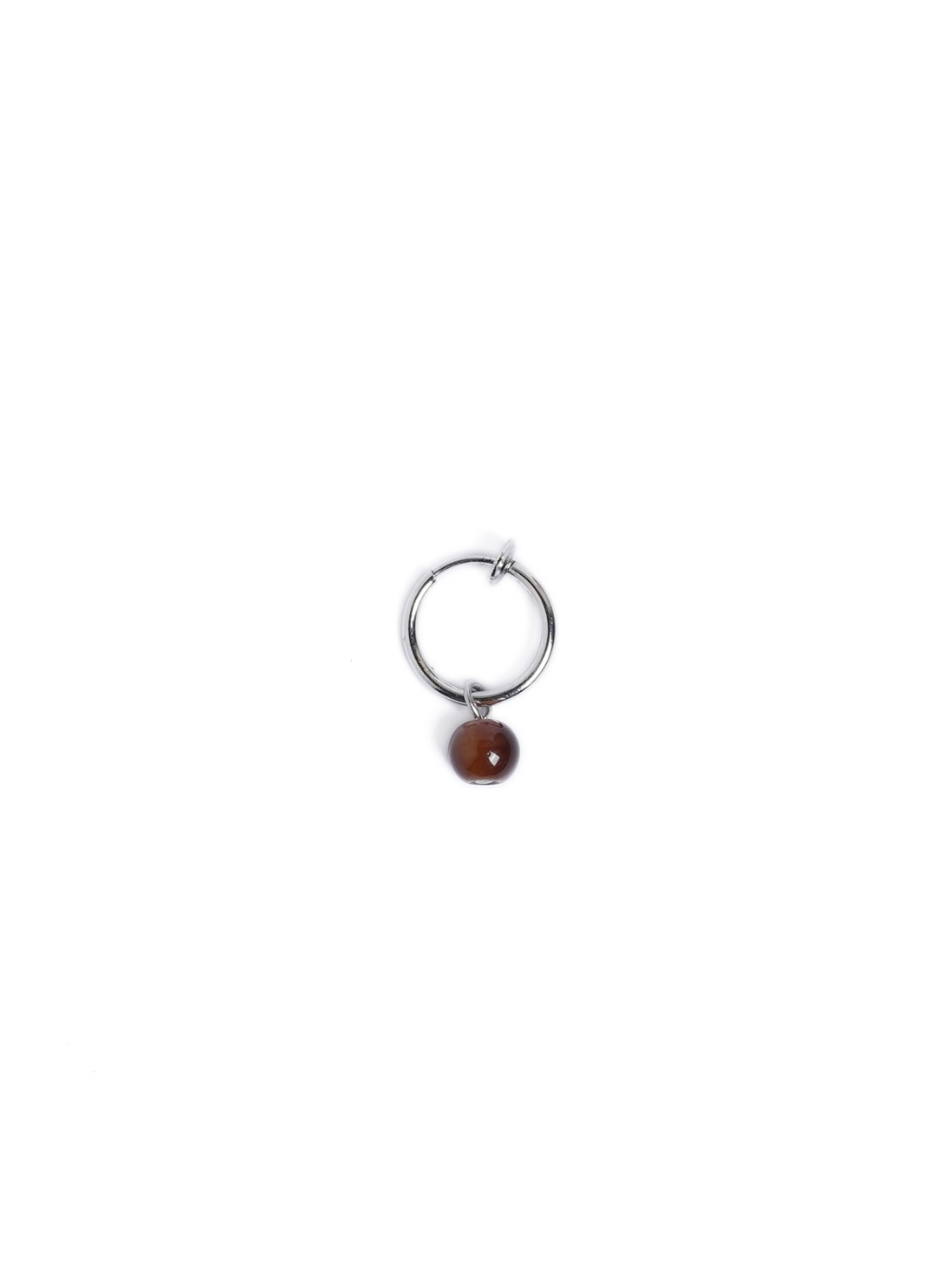 Brown Bead Hoop