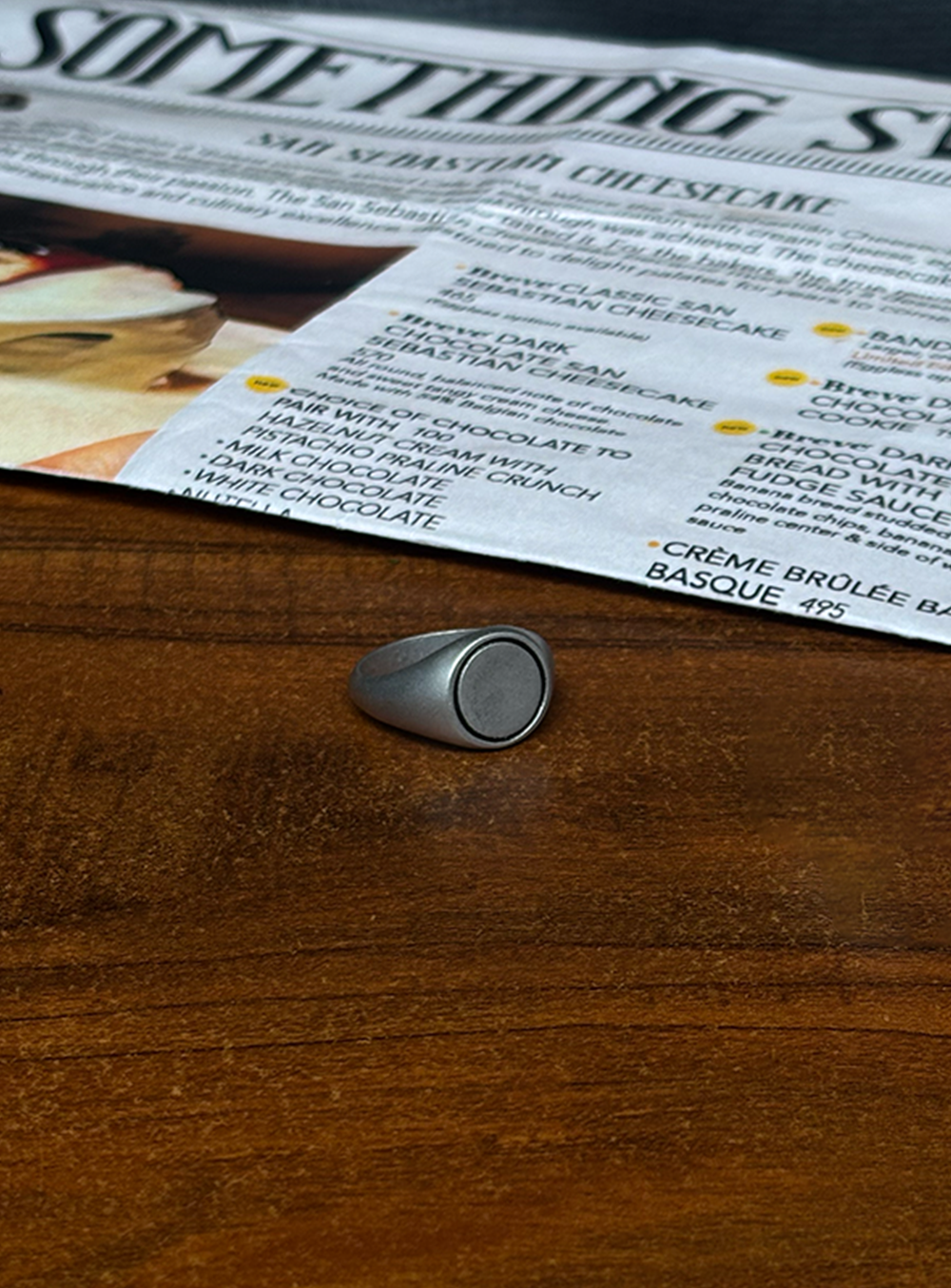 Classic Round Signet Ring