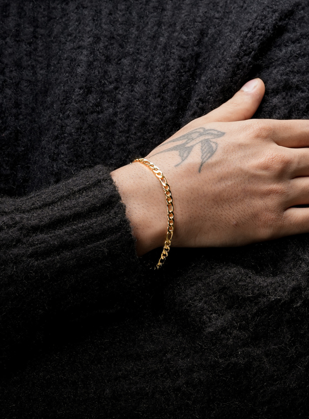 Figaro Bracelet  Golden (RAKHI SPECIAL)