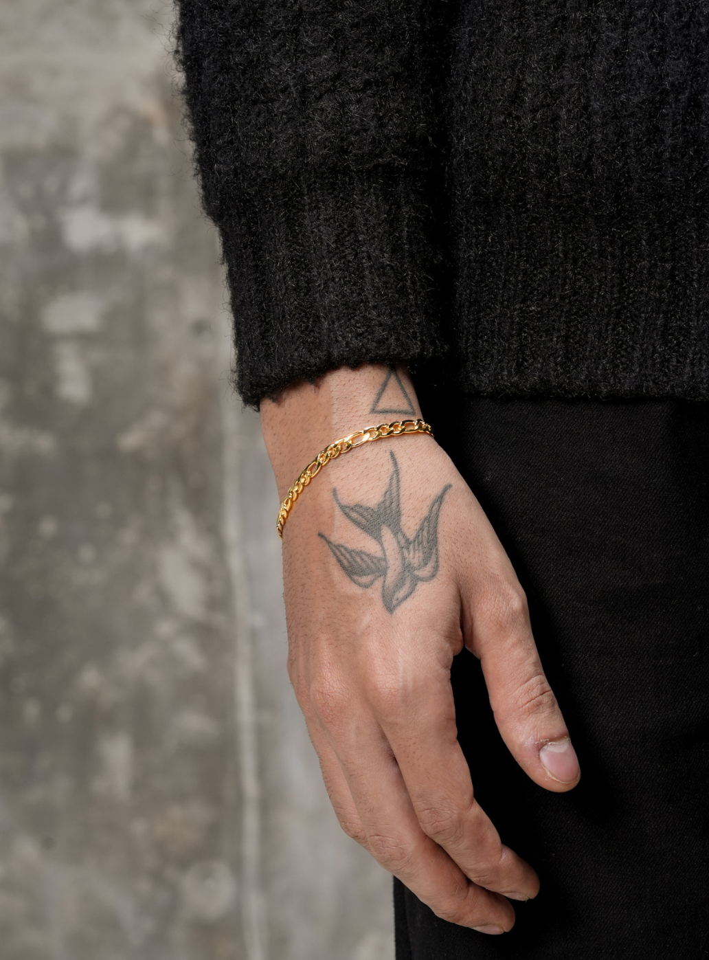 Figaro Bracelet  Golden (RAKHI SPECIAL)