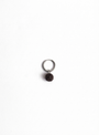 Panchmukhi Rudraksh Hoop (Sterling Silver)