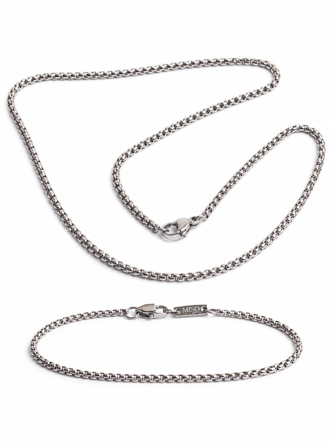 Micro Circles - Micro Circular Bracelet and Micro 2mm Circular Chain