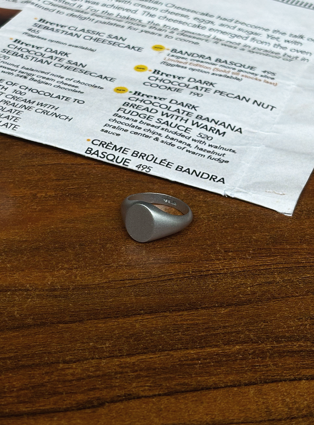 Oval Signet Ring